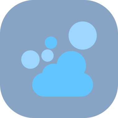 bulut web simgesi basit tasarım