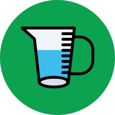 içki web simgesi, basit vektör illüstrasyonu