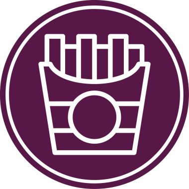 Gıda simgesinin vektör illüstrasyonu