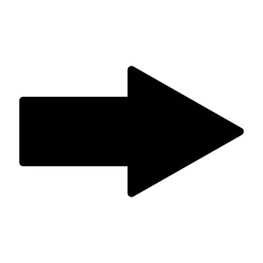 ok simgesi vektörü beyaz arkaplanda izole edildi. senin ağın