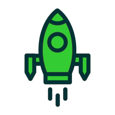 Başlangıç. Web simgesi basit illüstrasyon