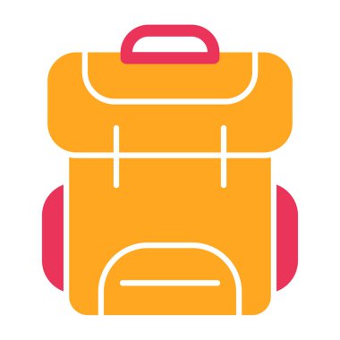 torba simgesi, vektör illüstrasyonu