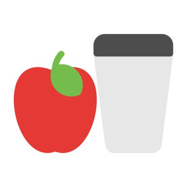 kahve kupası ikonu vektör illüstrasyonu