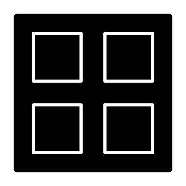 Modern bir simgenin vektör illüstrasyonu