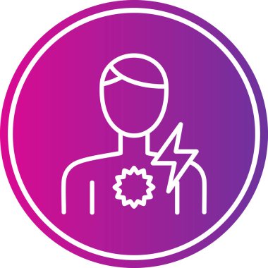 Bir adamın vektör illüstrasyonu