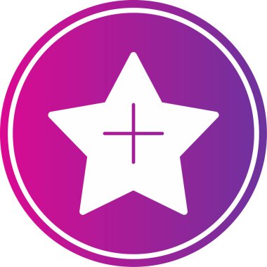 Moda biçimi izole edilmiş arkaplan yıldız simgesi