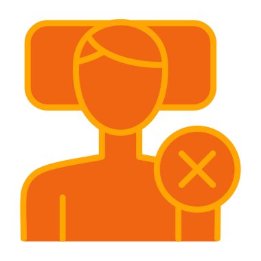 Vektör çizimi. Tıbbi maskeli bir adam.