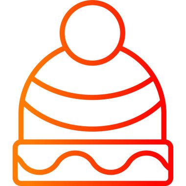 Eşarplı bir adamın vektör çizimi