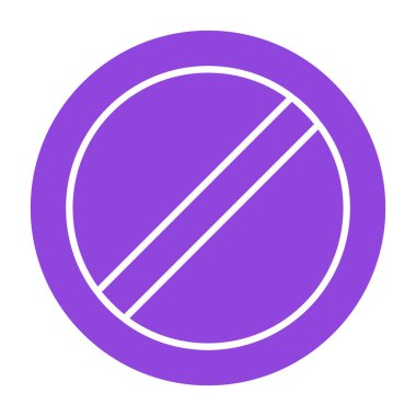 Sigara ikonu yok. Basit tasarım