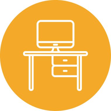 Modern simgenin vektör illüstrasyonu