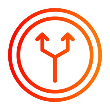 ok simgesi vektör illüstrasyonu