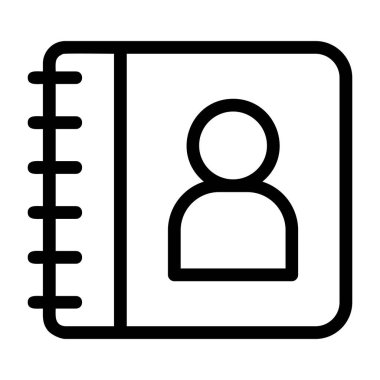 Kimlik kartı simgesi. Beyaz arkaplanda izole edilmiş web tasarımı için özet kimlik kartı vektör simgesi