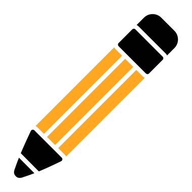 Kalem simgesi vektör illüstrasyon tasarımı