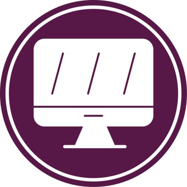 vektör laptop simgesi simgesi