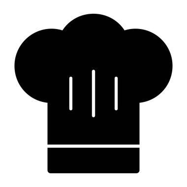 Chef şapka simge vektör