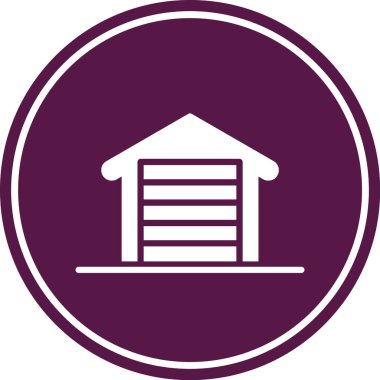 Ev simgesinin vektör illüstrasyonu