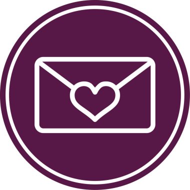 Bir harf simgesinin vektör modern illüstrasyonu