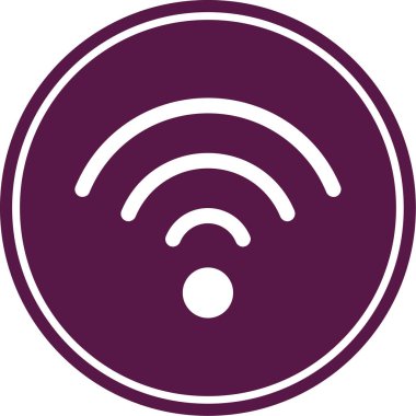 wifi simgesi tasarımı, vektör illüstrasyonu