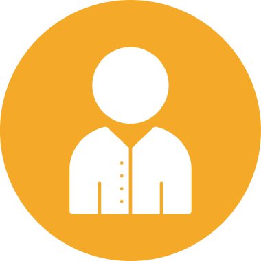 İnsan simgesinin vektör illüstrasyonu