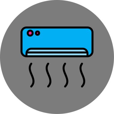 Çizgi film simgesinin vektör çizimi