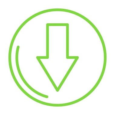 Ok simgesi. vektör illüstrasyonu