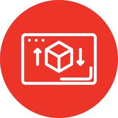 seo modern simgesinin vektör illüstrasyonu