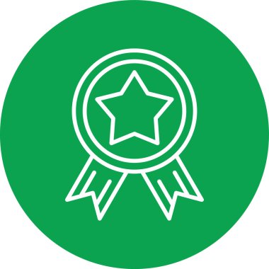 ödül rozeti simgesi vektör illüstrasyon