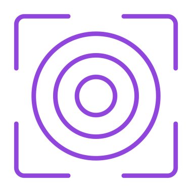 Kamera. Web simgesi basit tasarım