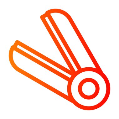 İngiliz anahtarı simgesi vektör illüstrasyonu