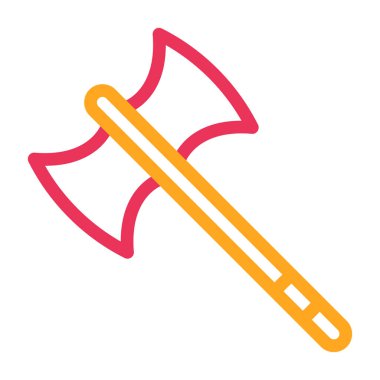 Balta. Web simgesi basit illüstrasyon