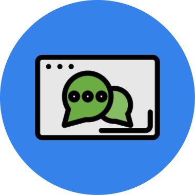 çağrı merkezi simgesi, illüstrasyon