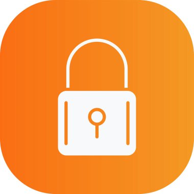 ikon vektör illüstrasyonunu kilitle