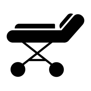 bebek arabası simgesi, vektör illüstrasyonu