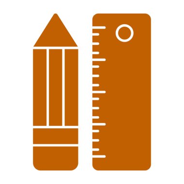 Kalem simgesi, vektör illüstrasyonu