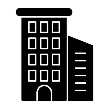 vektör simgesi oluşturuyorum. biçim düz sembol, gri ve beyaz yuvarlak açılar, beyaz arkaplan.