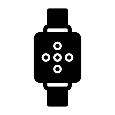 Kol saati ikon vektör illüstrasyonu