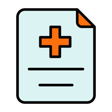 Dosya. Web simgesi basit illüstrasyon