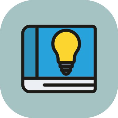 İnternet web renk vektörü simgesi