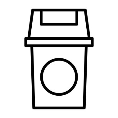 kamera vektörü ince çizgi simgesi