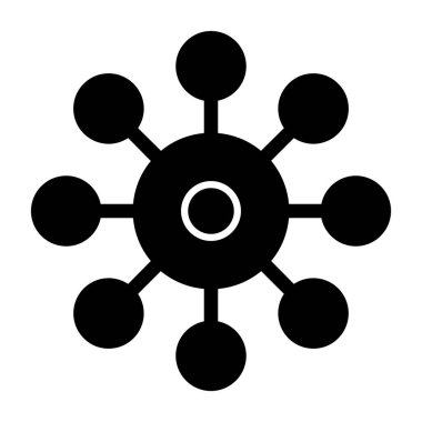 seo modern simgesinin vektör illüstrasyonu