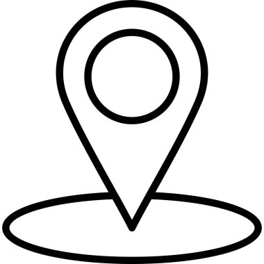 konum haritası gezinme simgesi