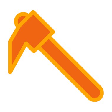 Çekiç ve tornavida ikonu. vektör illüstrasyonu