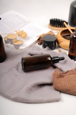 Masada gerekli yağı içeren kompozisyon