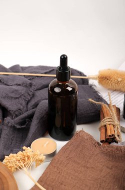 Kaplıca tedavisi masada bileşimi