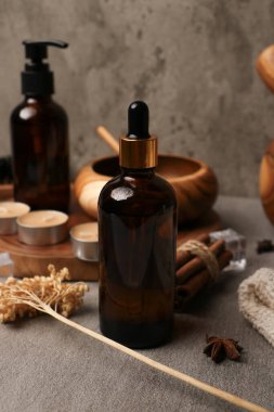 Doğal ürünlerle kaplıca hayatı, masada, yakın plan