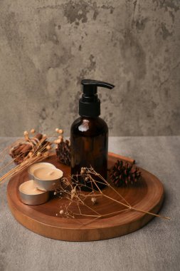 Masada spa ürünleri olan kompozisyon