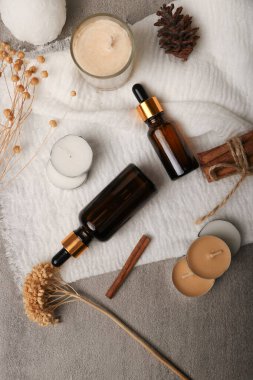 Işık arkaplanındaki kaplıca ve vücut bakımı bileşimi