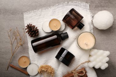 spa ürünleri ile kompozisyon