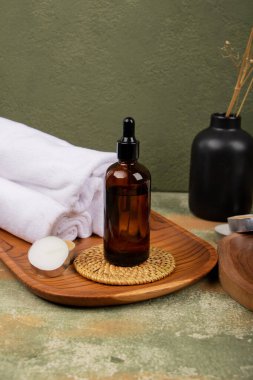 Masada spa tedavisiyle kompozisyon