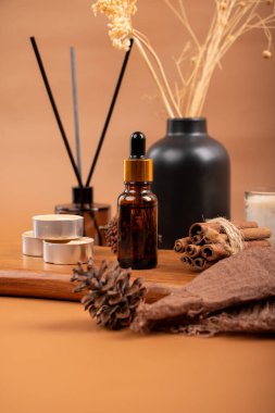 temel yağ içeren bileşim tablo üzerinde, metin için boşluk